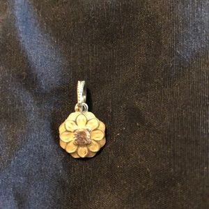 Pandora Blooming Dahlia Dangle Charm